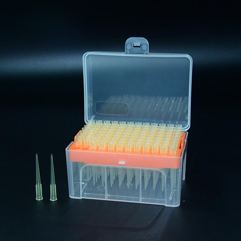 Yellow Clear Universal Pipette Tips 200ul Non-filtered Sterile